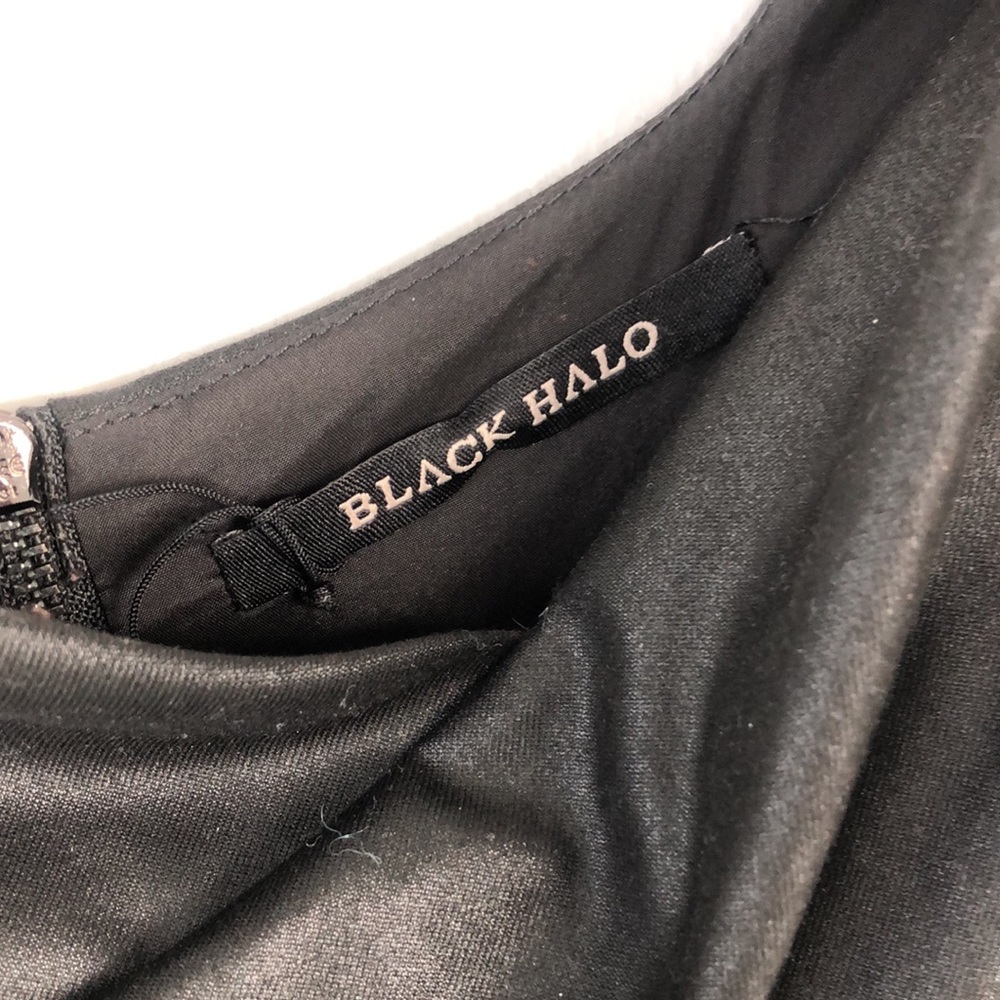 Black Halo mini dress. Never worn. - Picture 2 of 6